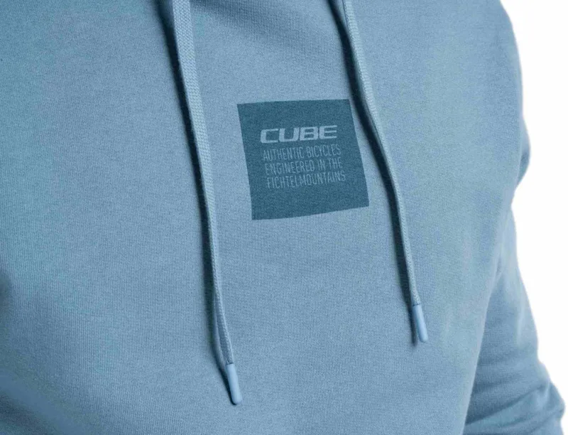 Cube Organic Hoodie Roots in Blue-3